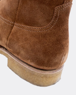 Suede Side Zip Boots